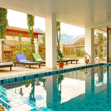 Vang Vieng Topview Hotel Exterior foto