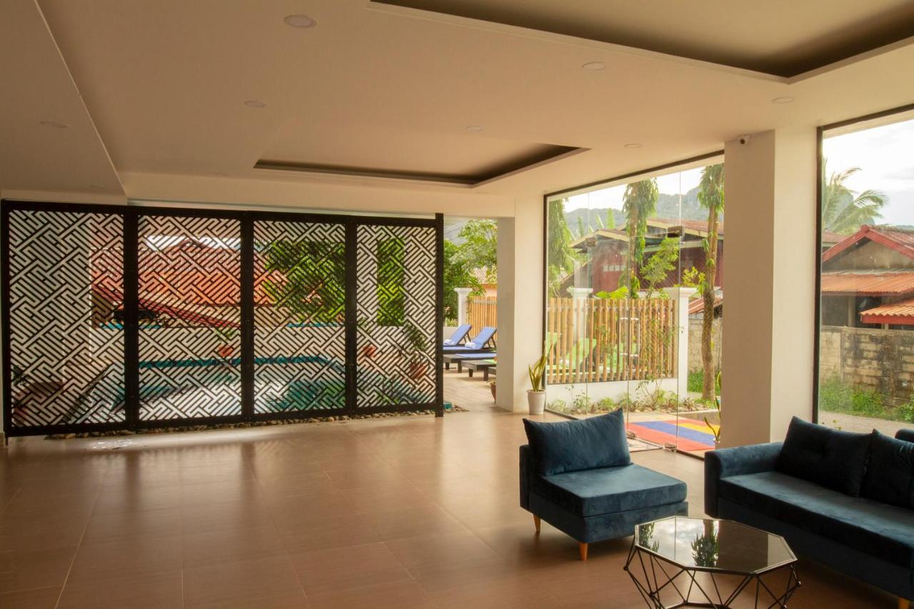 Vang Vieng Topview Hotel Exterior foto